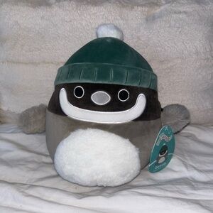 Gertrude the goose squishmallow with Touque